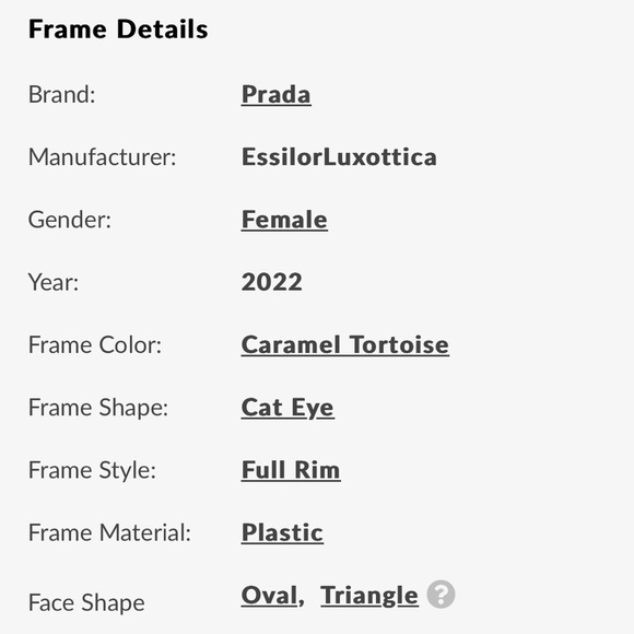 Caramel Tortoise rX Eyeglass Frames by PRADA - Picture 15 of 15